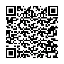 Kode QR untuk nomor Telepon +12672539585