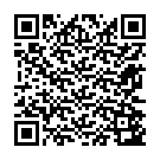 Código QR para número de teléfono +12672543275