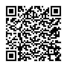 QR Code สำหรับหมายเลขโทรศัพท์ +12672558449