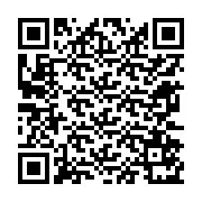 QR-Code für Telefonnummer +12672571574