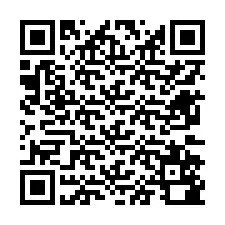 Codice QR per il numero di telefono +12672580506