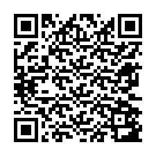 QR kód a telefonszámhoz +12672583338