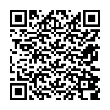 Codice QR per il numero di telefono +12672808235