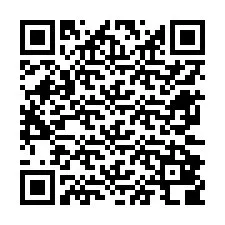 Código QR para número de teléfono +12672808238