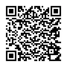 QR код за телефонен номер +12672810628