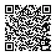 QR Code pour le numéro de téléphone +12672830852