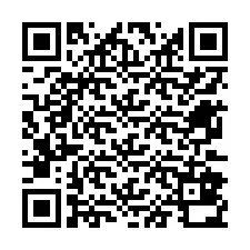 Kode QR untuk nomor Telepon +12672830853