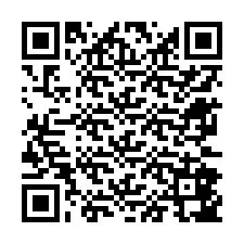 QR-code voor telefoonnummer +12672847828