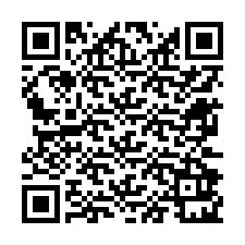 Código QR para número de teléfono +12672921268