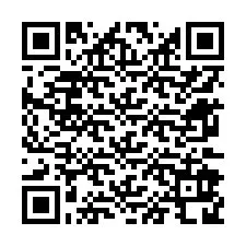 QR Code pour le numéro de téléphone +12672928844