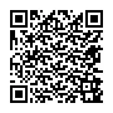 Código QR para número de teléfono +12672941076