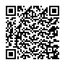 Código QR para número de teléfono +12673147018