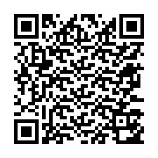 Código QR para número de teléfono +12673152178