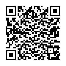 Código QR para número de teléfono +12673153445