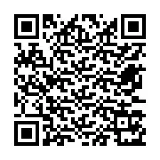 Código QR para número de teléfono +12673171437