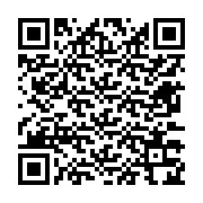 Codice QR per il numero di telefono +12673324546