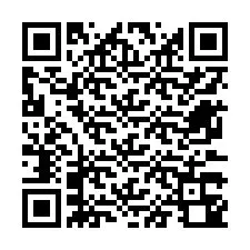 Kode QR untuk nomor Telepon +12673340847