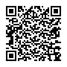 Código QR para número de teléfono +12673344006