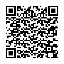 QR Code pour le numéro de téléphone +12673344008