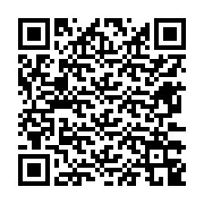 Código QR para número de teléfono +12673349652