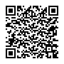 QR код за телефонен номер +12673349654