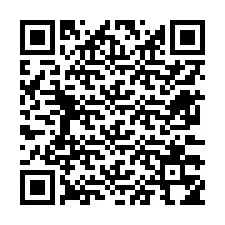 Codice QR per il numero di telefono +12673354749