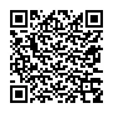 Codice QR per il numero di telefono +12673358834