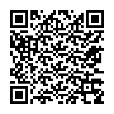 Código QR para número de telefone +12673358839