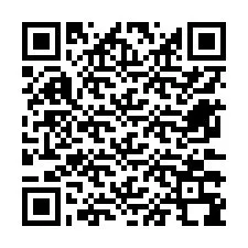 Kode QR untuk nomor Telepon +12673398347