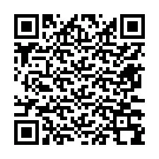 QR-koodi puhelinnumerolle +12673398356