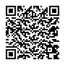 QR-код для номера телефона +12673408488