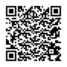 QR-code voor telefoonnummer +12673418705