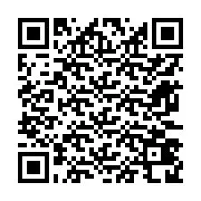 QR Code สำหรับหมายเลขโทรศัพท์ +12673428395