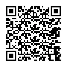 QR код за телефонен номер +12673448847