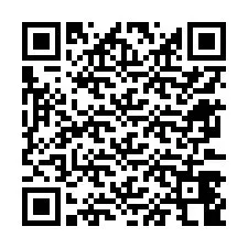 Kode QR untuk nomor Telepon +12673448858