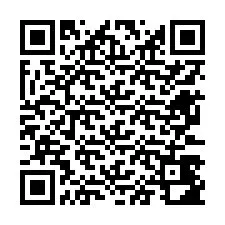 QR-код для номера телефона +12673482876