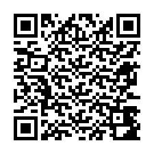 Código QR para número de teléfono +12673482878