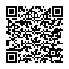 Código QR para número de telefone +12673577458