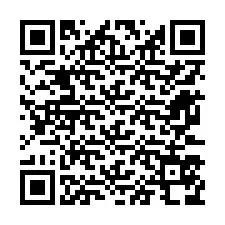 Código QR para número de telefone +12673578475