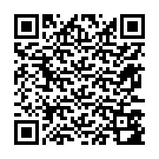 Codice QR per il numero di telefono +12673582061