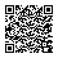 Codice QR per il numero di telefono +12673780018