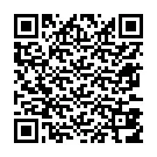 QR код за телефонен номер +12673816018