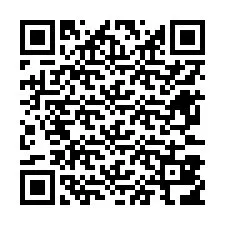 Código QR para número de teléfono +12673816022