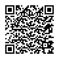 Codice QR per il numero di telefono +12673824041