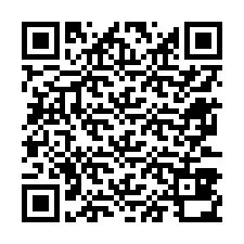 Kod QR dla numeru telefonu +12673830878