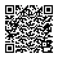 QR Code สำหรับหมายเลขโทรศัพท์ +12673830879