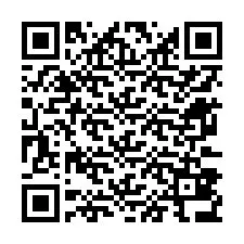 Kod QR dla numeru telefonu +12673836254