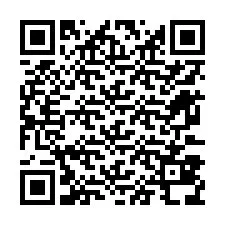 QR-code voor telefoonnummer +12673838151