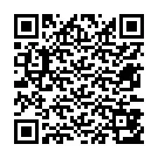 QR-code voor telefoonnummer +12673853443