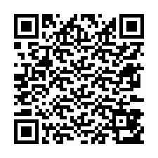 QR-code voor telefoonnummer +12673853448